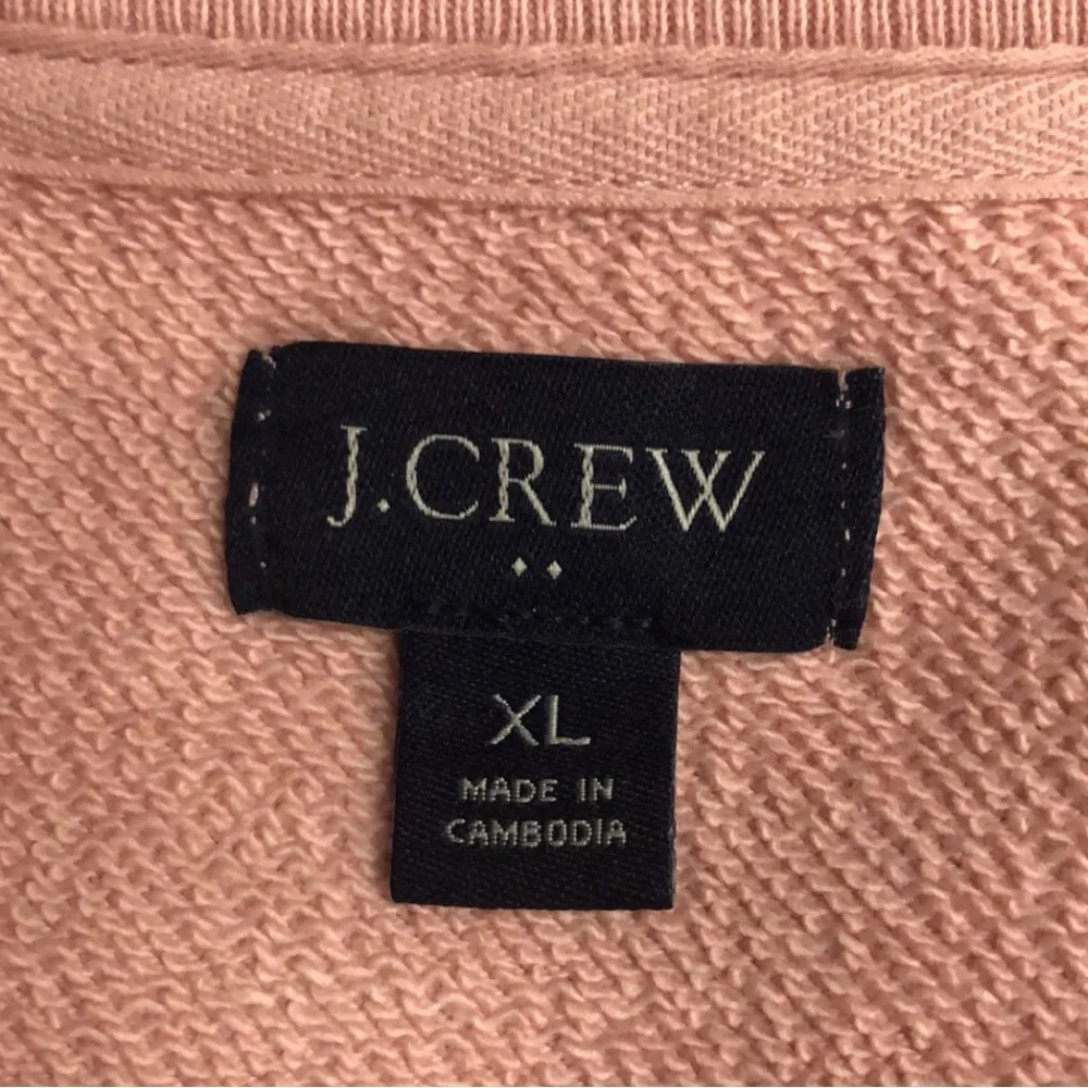J. Crew Light Pink Sweatshirt